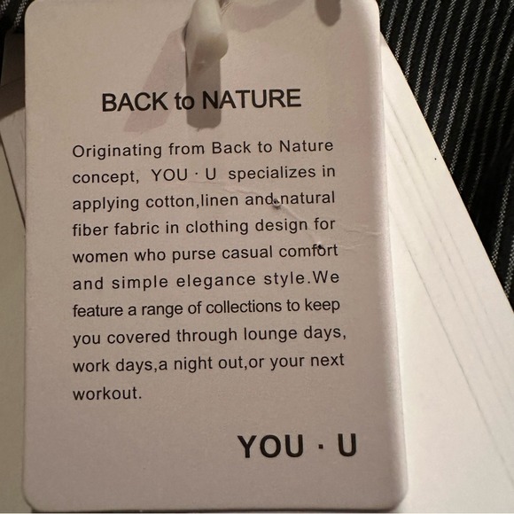 NWT Navy down filled jacket by You.U size L - Picture 10 of 12